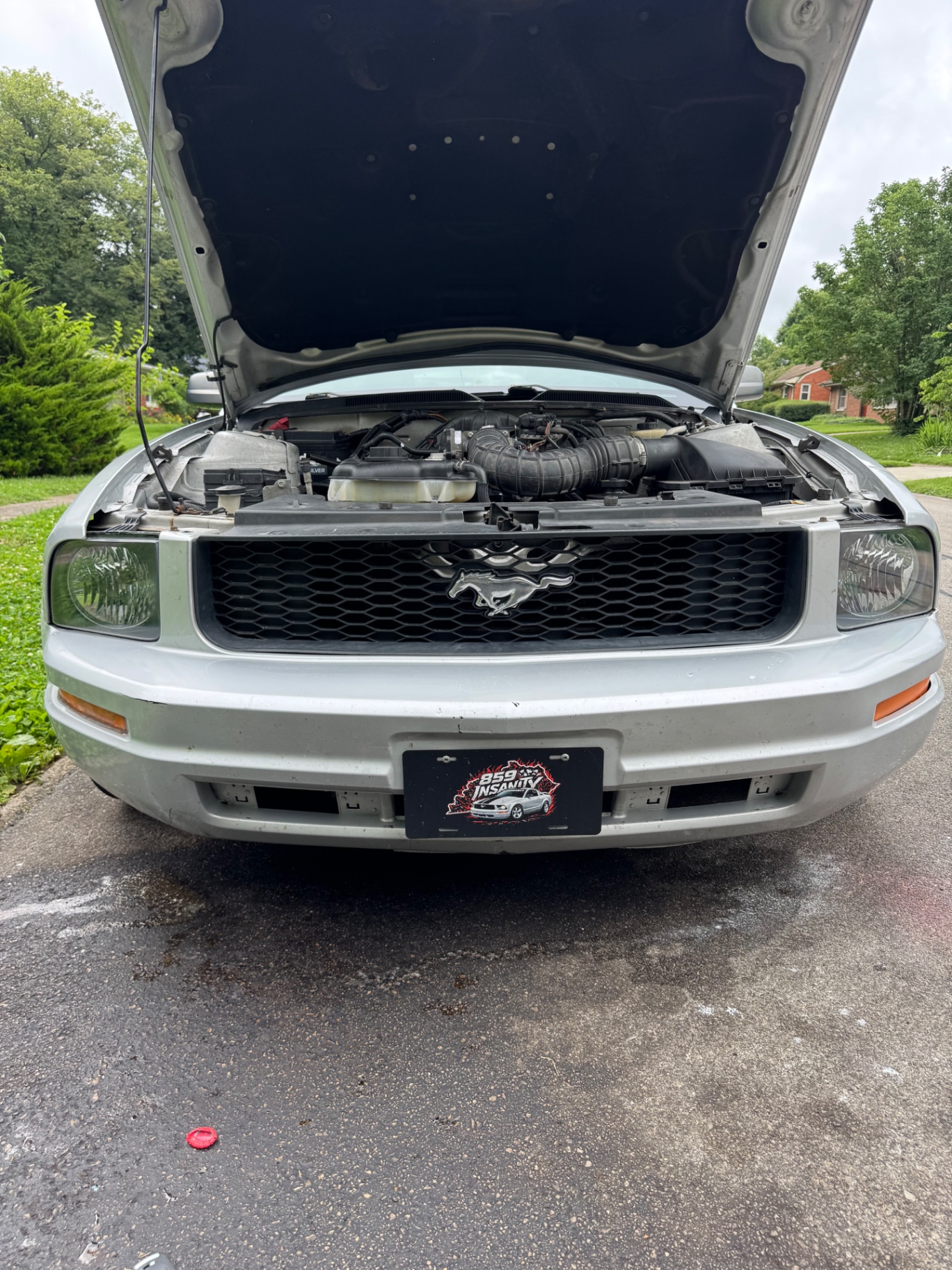 Ford Mustang front end headlight service